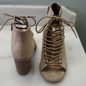 Lace-up Booties
